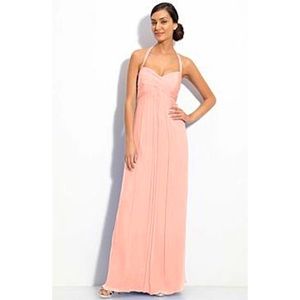 Amsale Full Length Silk Formal Gown